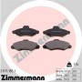 21171.185.1 ZIMMERMANN Комплект гальмівних колодок дисковий гальм