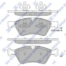 SP2189 Hi-Q Комплект гальмівних колодок дисковий гальм
