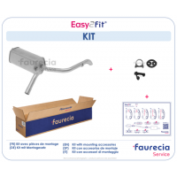 FS03320 Faurecia Глушник вихлопних газів кінцевий