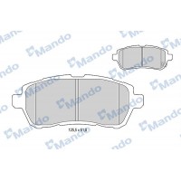 MBF015245 MANDO Комплект гальмівних колодок дисковий гальм