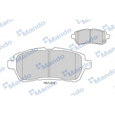 MBF015245 MANDO Комплект гальмівних колодок дисковий гальм