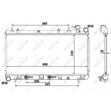 WG1723327 WILMINK GROUP Радіатор охолодження двигуна