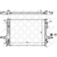10-26462-SX STELLOX Радіатор охолодження двигуна