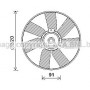 VN7538 AVA QUALITY COOLING Вентилятор охолодження двигуна