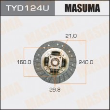 TYD124U MASUMA Диск зчеплення