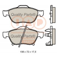 704-17181 IAP QUALITY PARTS Комплект гальмівних колодок дисковий гальм