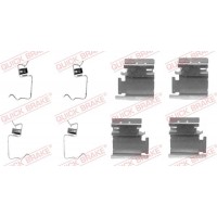 109-1218 QUICK BRAKE Комплектуючі колодки дискового гальма