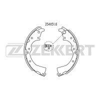 BK-4120 ZEKKERT Комплект гальмівних колодок