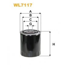 WL7117 WIX FILTERS Масляний фільтр