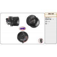306.139 AHE Вентилятор салону