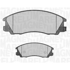 363916060282 MAGNETI MARELLI Комплект гальмівних колодок дисковий гальм