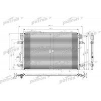 PRS3622 PATRON Конденсатор кондиціонера