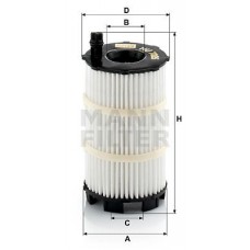 HU 7005 x MANN-FILTER Масляний фільтр