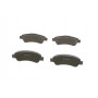 0 986 494 110 BOSCH Комплект гальмівних колодок дисковий гальм
