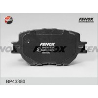 BP43380 FENOX Комплект гальмівних колодок дисковий гальм