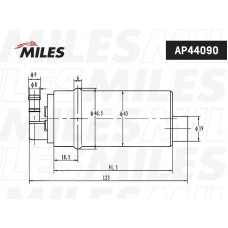 AP44090 MILES Паливний насос