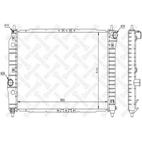 10-25341-SX STELLOX Радіатор охолодження двигуна