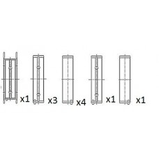 BM1022-050 FAI AutoParts Підшипник колінвала