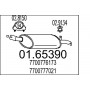 01.65390 MTS Глушник вихлопних газів кінцевий