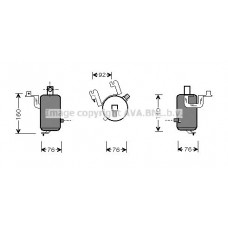 CND203 AVA QUALITY COOLING Осушувач кондиціонера