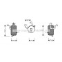 CND203 AVA QUALITY COOLING Осушувач кондиціонера