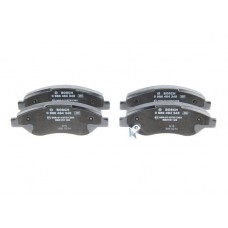 0 986 494 345 BOSCH Комплект гальмівних колодок дисковий гальм