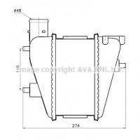HD4337 AVA QUALITY COOLING Интеркулер