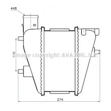HD4337 AVA QUALITY COOLING Интеркулер