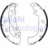 LS1847 DELPHI Комплект гальмівних колодок