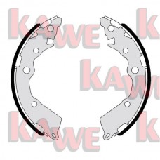 01167 KAWE Комплект гальмівних колодок