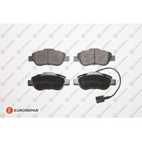 1617262280 EUROREPAR Комплект гальмівних колодок дисковий гальм