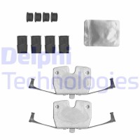 LX0646 DELPHI Комплектуючі колодки дискового гальма
