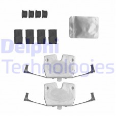LX0646 DELPHI Комплектуючі колодки дискового гальма