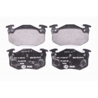 8DB 355 018-951 HELLA Комплект гальмівних колодок дисковий гальм
