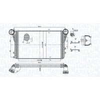 351319204040 MAGNETI MARELLI Интеркулер