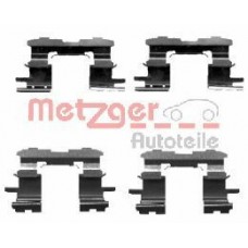 109-1631 METZGER Комплектуючі колодки дискового гальма