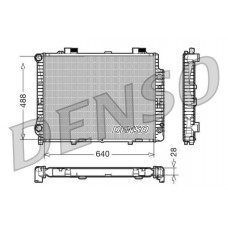 DRM17041 DENSO Радіатор охолодження двигуна