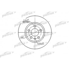 PBD2754 PATRON Гальмівний диск