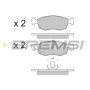 BP2951 BREMSI Комплект гальмівних колодок дисковий гальм