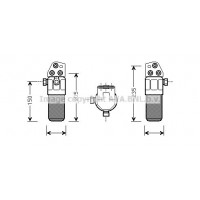 AID300 AVA QUALITY COOLING Осушувач кондиціонера