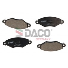 323735 DACO Germany Комплект гальмівних колодок дисковий гальм