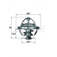WG1217906 WILMINK GROUP Термостат охолоджувальна рідина