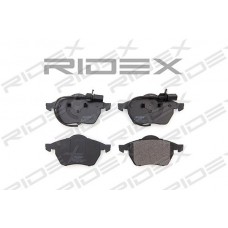 402B0034 RIDEX Комплект гальмівних колодок дисковий гальм