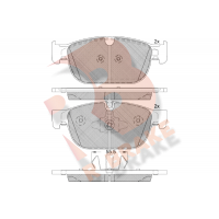 RB2272 R BRAKE Комплект гальмівних колодок дисковий гальм