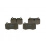 0 986 494 282 BOSCH Комплект гальмівних колодок дисковий гальм