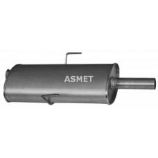 10.111 ASMET Середній глушник вихлопних газів