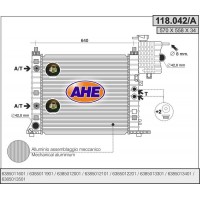 118.042/A AHE Радіатор охолодження двигуна