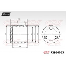 72954053 MAXTECH Поршень корпус скоби гальма