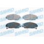 5SP567 SAMKO Комплект гальмівних колодок дисковий гальм