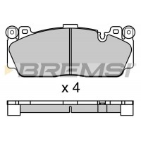 BP3691 BREMSI Комплект гальмівних колодок дисковий гальм